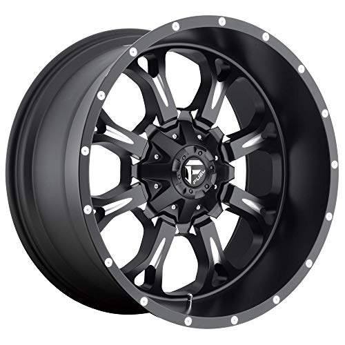 Fuel Off-Road Krank Matte Black w/Milled Accent Wheels 18 In 18x9 -13 D51718909844
