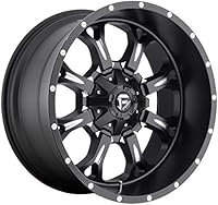 Fuel Off-Road Krank Matte Black w/Milled Accent Wheels 20 In 20x10 -24 D51720009845