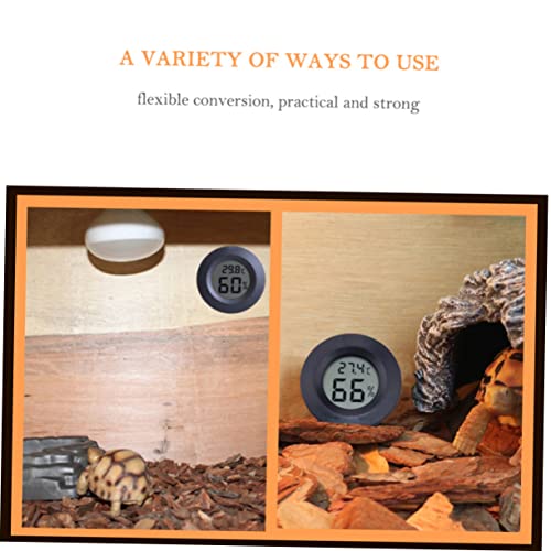 INOOMP 2 Unidades Medidor De Temperatura Digital Higrômetro Digital Medidor De Umidade Interno Medid