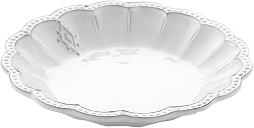 Arte Italica Bella Bianca Medallón Pasta BowlConjunto de 4