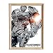 FANART369 Póster de Transformers The Last Knight #5, tamaño A3, diseño de fanart original para pared, 29,7 x 42 cm, sin bordes