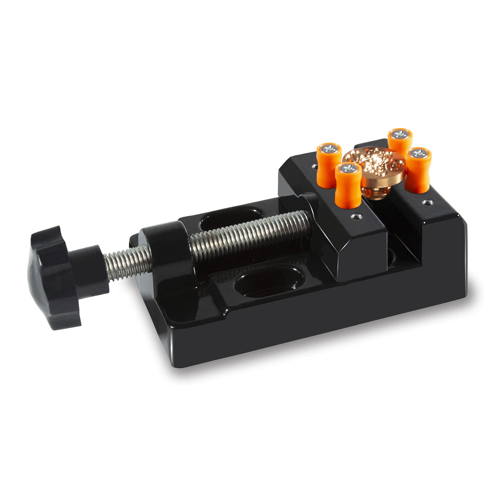 Comius Sharp Uniwersalny mini napinacz, 57 mm, zacisk stołowy, mini wiertarka, imadło, otwór równoległy, imadło, DIY, rzeźba, narzędzie do rzeźbienia biżuterii, zegara