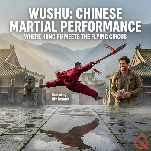 『Wushu: Chinese Martial Performance - Discover the art of ancient combat with Oly Bennet』のカバーアート