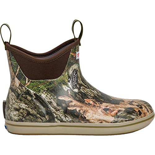 Xtratuf Men's 6 Inch Ankle Deck Boot, Mossy Oak Country DNA, Size 10