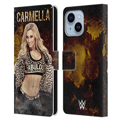Protégez votre iPhone 14 Plus avec l'étui portefeuille LED Carmella