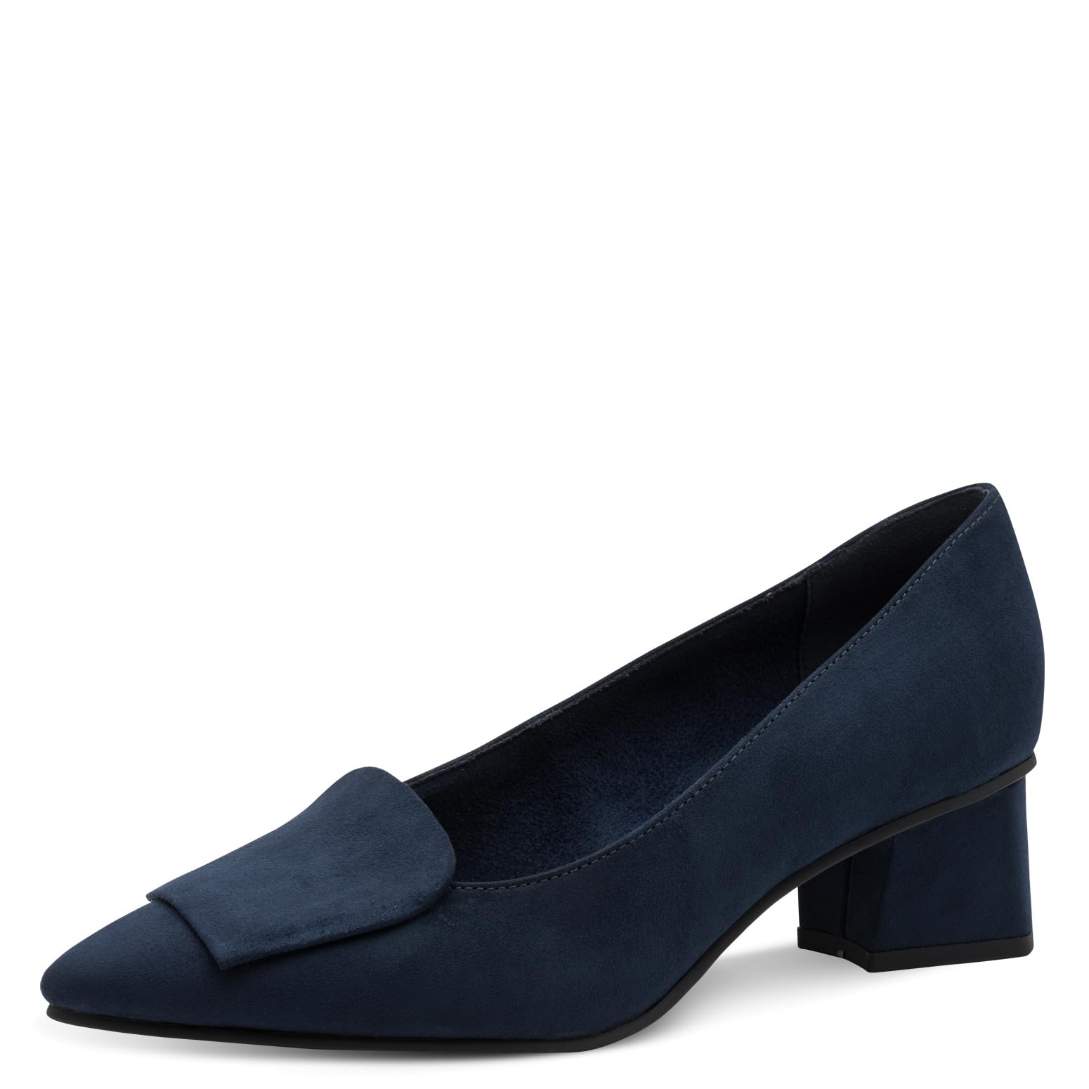 MARCO TOZZI Women's Pumps Soft Feel Me Footbed Soft Lining Stylish, Blue (Navy), 5.5 UK