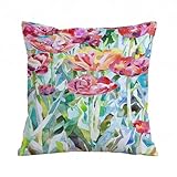 【LARGEMENT UTILISÉ】:Notre housse de coussin d'extérieur, au toucher ultra doux,apporte un look chaleureux et moderne à votre maison,décoration,chambre,canapé,bureau,terrasse,porche, etc.,un ajout essentiel à votre maison au printemps et en été.
