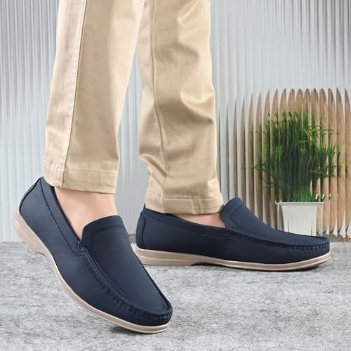 Image of Centrino Loafer for Men | Stylish & Comfortable with Soft Cushioned Insole | Hand-Stitched Design (9765)