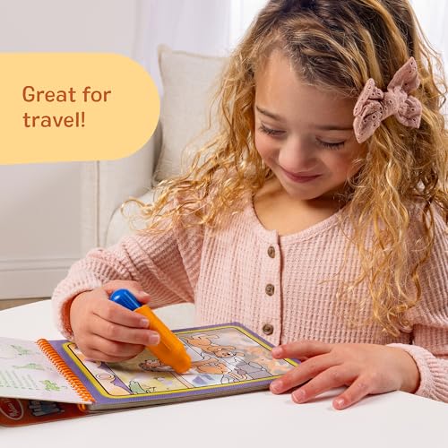 Image of Melissa & Doug On The Go Water Wow! Reusable Water-Reveal Activity Pad - Safari - FSC Certified