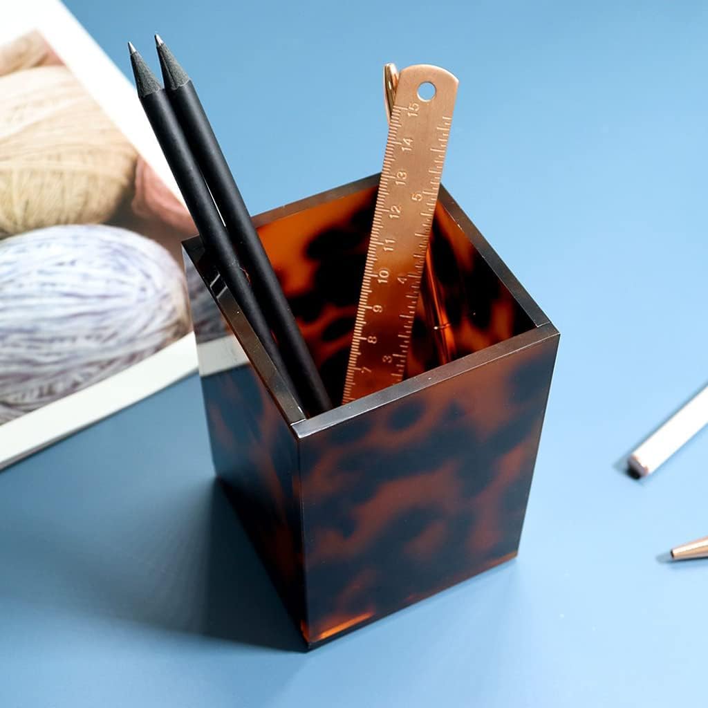Acrylic Desk Staplers Small Leopard Gold Stapler Portable Desktop Stapler for Desk Stationery Set Office Utility Binding Supplies