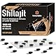 Shilajit Original Himalaya Tabletten 30.000 mg, 100% Reine Hochdosiert Hochkonzentriertes Shilajit, Reich an 60% Fulvosäure und Mineralien, 10:1 Extrakt, Praktischer als die Harzform (60 Tabletten)