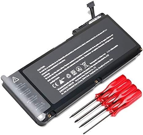 WENYAA A1331 New Laptop Battery for A1331 A1342 MacBook Unibody 13.3 Inch (Only for Late 2009 Mid 2010); fit 661-5391 661-5585 020-6580-A MC234LL/A MC233LL/A MC207LL/A MC516LL/A Laptop