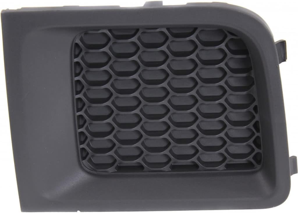 For Jeep Renegade 2015 2016 2017 2018 Bumper Grille Insert Driver Side | Front | Outer | Textured Bezel | Replacement For CH1038176 | 5XB62LXHAA