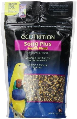 Ecotrition Song Plus Food for Canary/Finch, 8-Ounce by ECOTRITION
