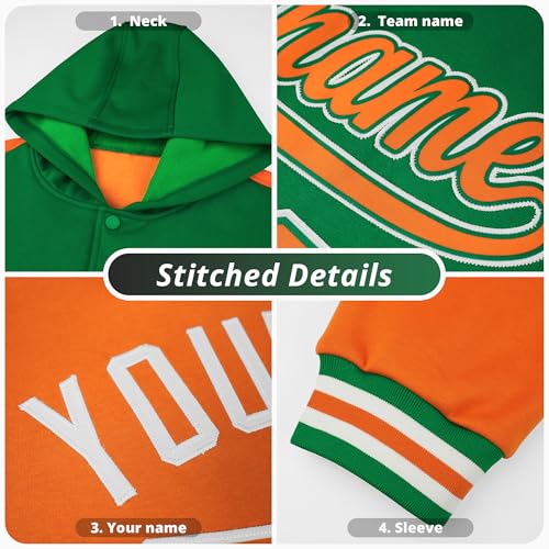 KXK Custom Varsity Jacket for Men Women Youth Personalized Baseball Bomber Sweatshirt Coat Stitched Letters Logo4