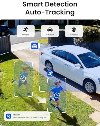 REOLINK 5MP Solar Security Cameras Wireless Outdoor, 360° Pan Tilt Auto-Tracking, Smart AI Detection, Up to 1TB Local Storage, 2.4/5GHz Dual-Band WiFi, Home Hub Mini with 2X Argus PT + Solar Panel thumbnail 8