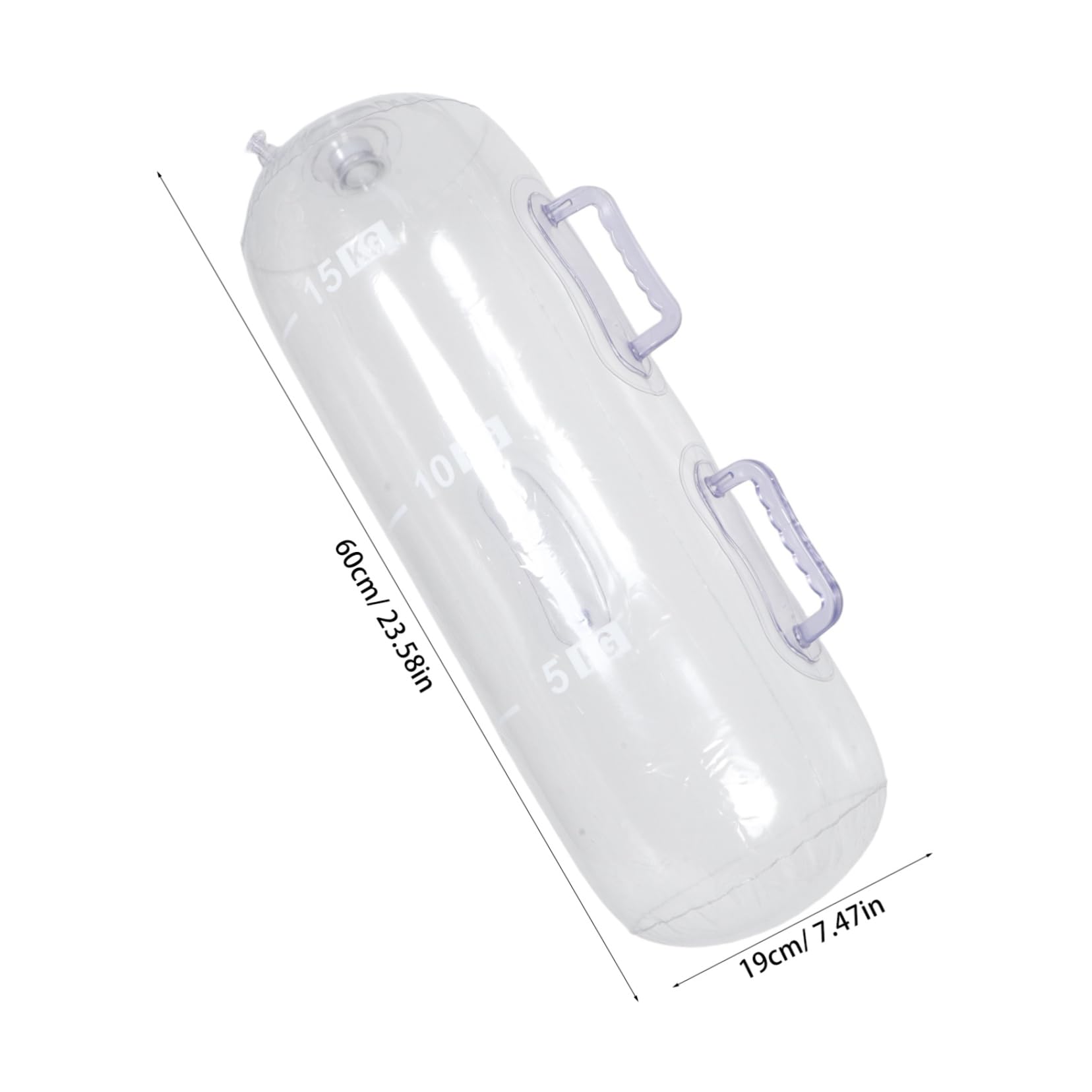 OHPHCALL Adjustable Water Weights Durable Fitness Sandbag for Core Strength Balance Training Portable Equipment for Home Gym Dorm Use