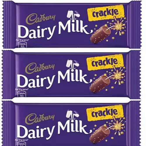 Cadbury Dairy Milk Crackle (3 X 36 GM) 108 GM Bars (3 x 36 g)