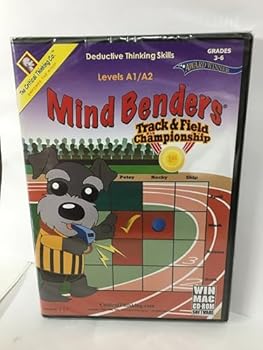 CD-ROM Mind Benders: Track & Field Championship, Levels A1/A2, Grades 2-6 Book