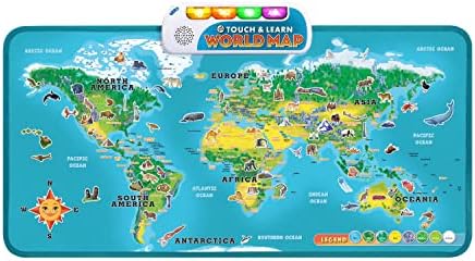 LeapFrog Touch & Learn World Map (English Version) Medium