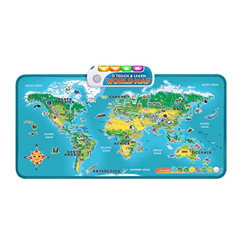 LeapFrog Touch & Learn World Map version anglaise