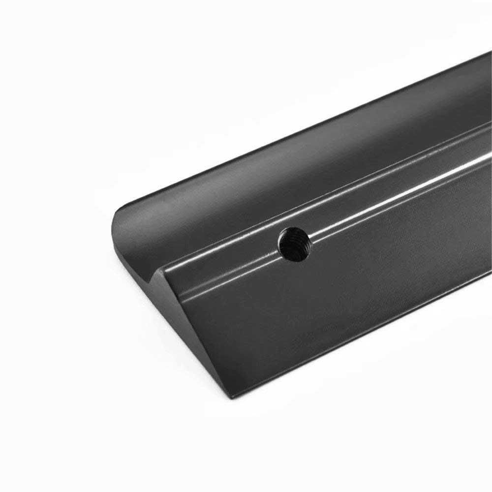 10 Stück Küchenmöbel Schrankgriffe Schrank Kommode Türgriffe Schranktürgriff Türgriffe Zugknöpfe (Schwarze Lochmitten 128 mm)
