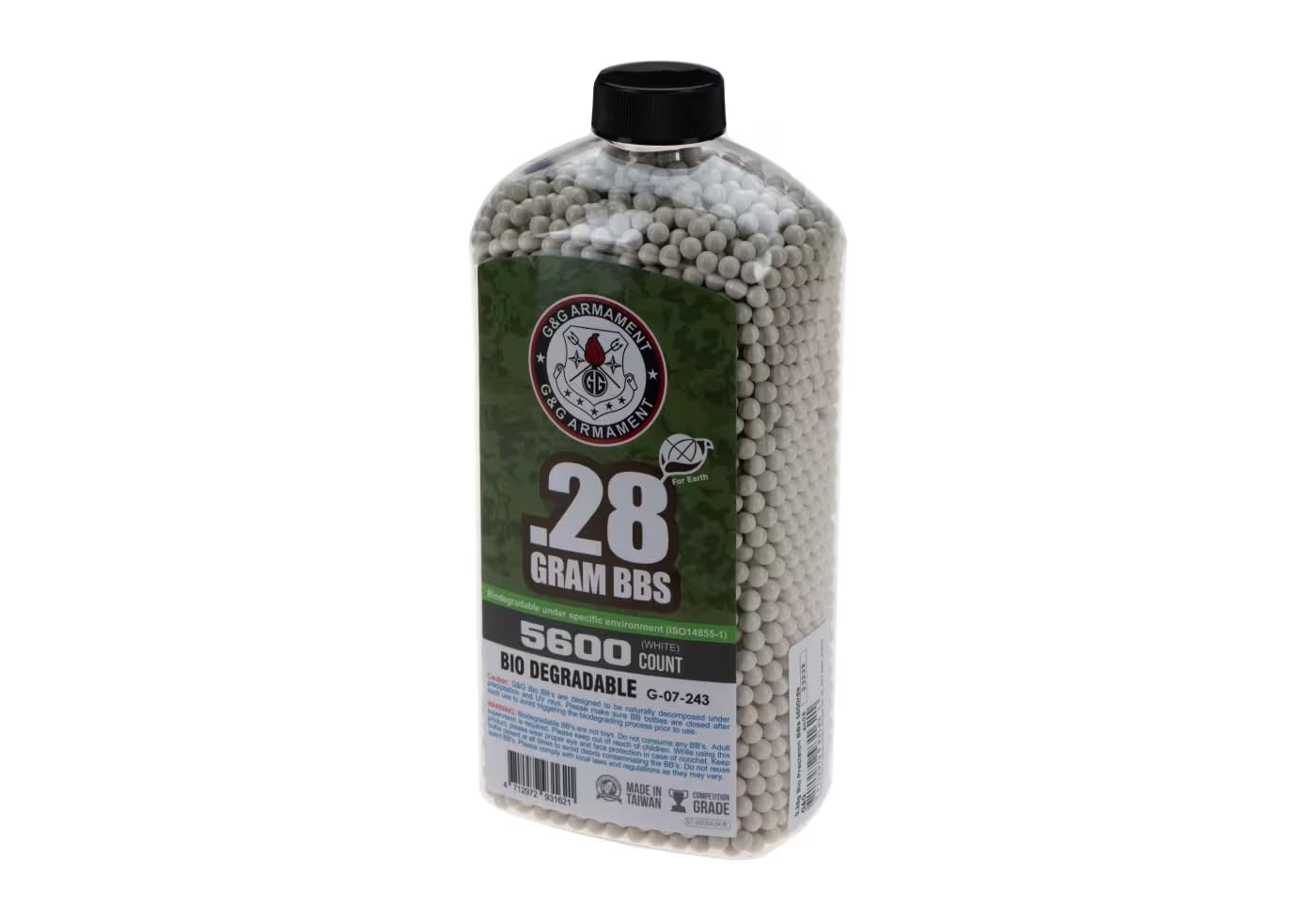 G&G Bio Precision Airsoft-BBS 0,28g - 5600 Schuss Softair Munition