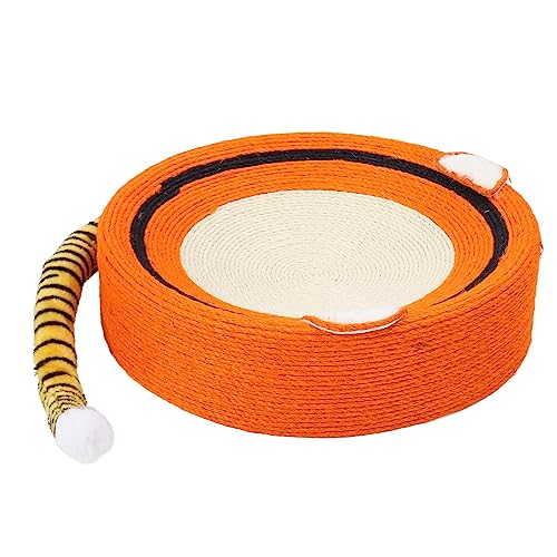 Ninho para Arranhar Gato, Cama para Arranhar Gato Estilo Tigre Sisal Reutilizável para Proteção de M