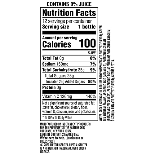 Lipton Green Tea, Citrus Iced thumb #5