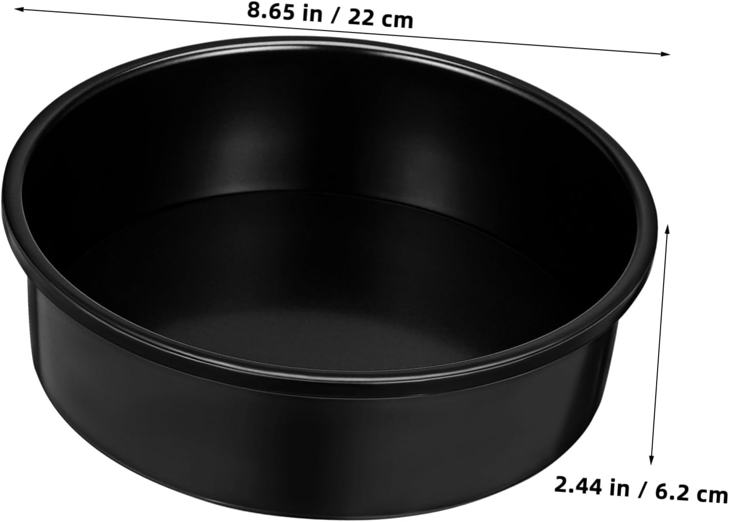 3pcs Nonstick Round Cake Pan Parchment Paper Deep Baking Molds for Home Bakers Construction for Versatile Desserts and Pastries