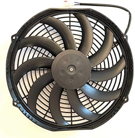 SPAL 30101522 12" Fan Puller Curved Blades 12 Volt High-Performance 1226 cfm VA10-AP50/C-61A