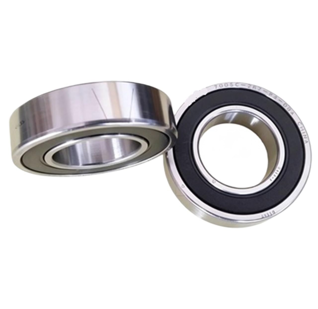 1 paire 7008 7008C 2RZ P4 40x68x15 40x68x30 roulements à Contact oblique scellés roulements de broche de vitesse ABEC-7(7008C 2RZ P4 DBA)
