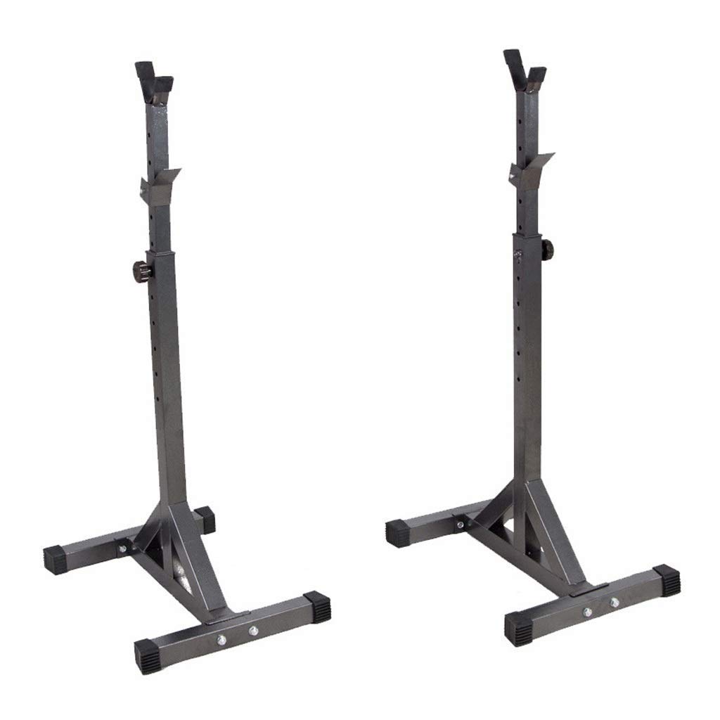 Rack per Squat Regolabile, Supporti per Squat, bilanciere, Palestra Domestica, Rack per manubri Portatili