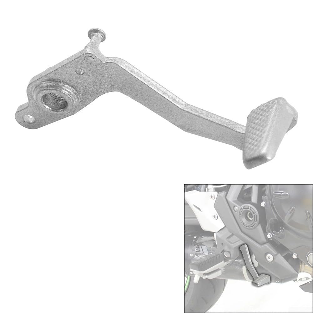 Bremspedalhebel hinten, Fußbremshebel Kompatibel für Kawasaki 650 Z650 EX650 ER650 2017-2025