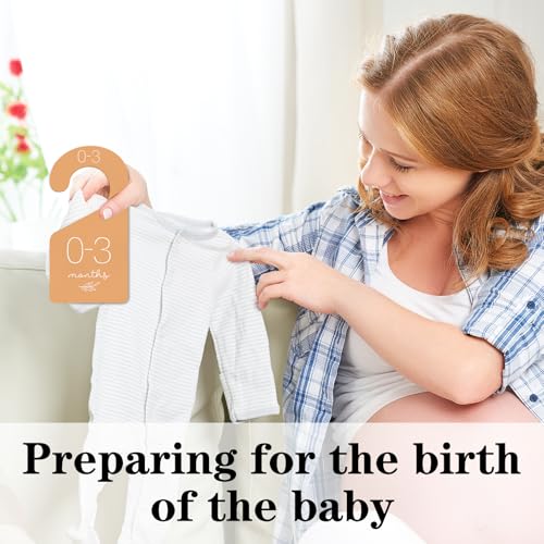 Séparateurs de taille pour placard de bébé de 0 à 24 mois pour garde-robe - 5