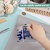 BENECREAT Acrylic Cooling Block for Vinyl with Handle, 10x10cm/3.9x3.9 Inch Heat Press Accessories, Craft Tool Cooler for T-shirt Heat Transfer Paper Vinyl Accessories Sublimation DTF Film #2