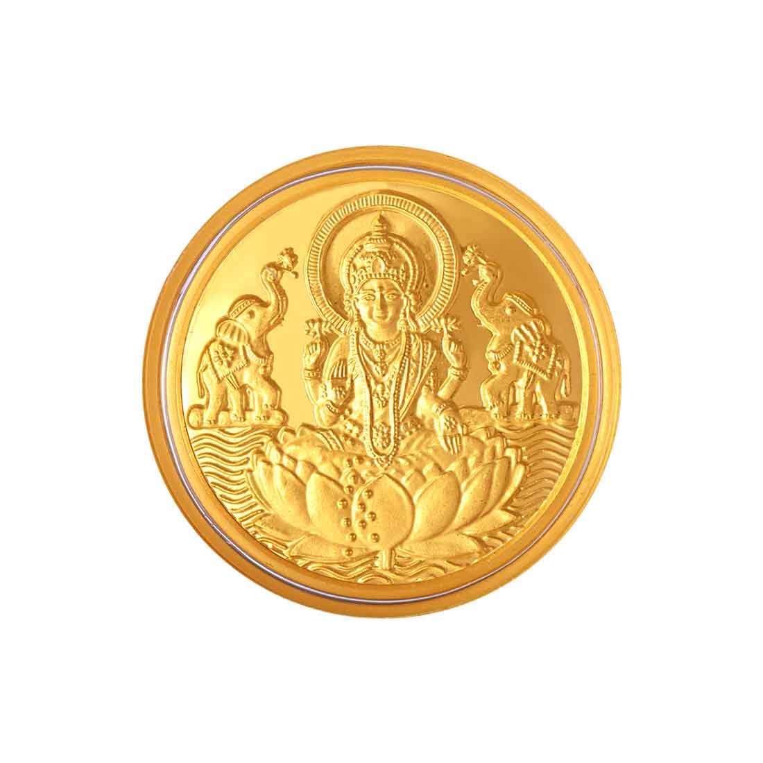 P.C Chandra Jewellers 24KT 999 Yellow Gold Laxmi-Inscribed Foil Coin - 0.5 Gram (B0CL4WP3LS) Amazon Price History, Amazon Price Tracker