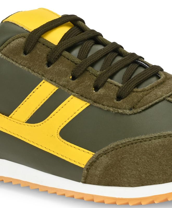Image of Server Sneakers for Men | Lightweight Casual Shoes for Walking, Training, Gym & Travel | Soft Cushion Sneaker for Boys, Strong Grip Outsole & Colourblocked Style