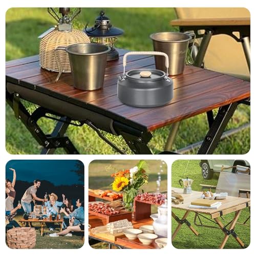 Bouilloire portable de camping légère pour éviter le poids