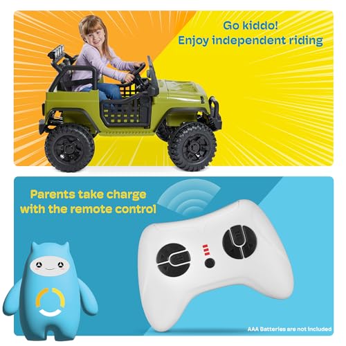 Kidzone 060-ROT-05-PK 12V 3.8 Mph Kids 2-Seater Ride thumb #5