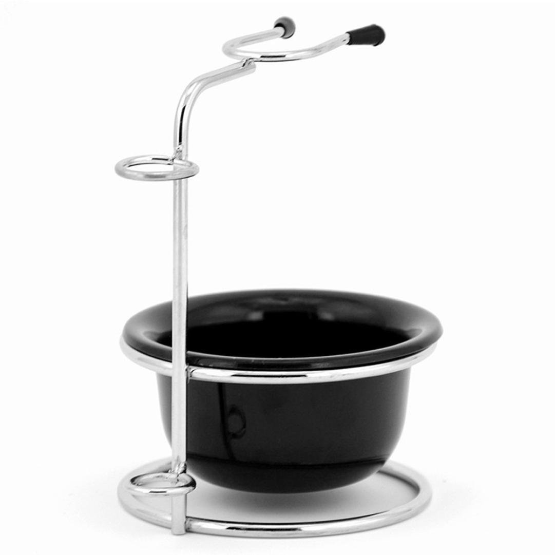 Lotus flower Mens Beard Removal Shave Grooming Set Manual Razor Bowl Safety Stand 1 Pcs Bowl 1 Pcs