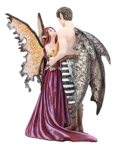Ebros Amy Brown Eternal Forever Love Wedding Fairies Fairy Fae Damsel And Her Companion Statue 8" Tall Fantasy Mythical Faery Garden Magic Collectible Figurine Fairies Pixies Nymphs Decor #TOP3