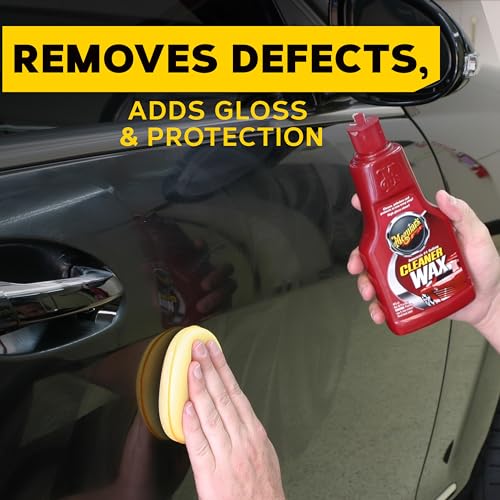 image for Meguiar's Classic Wash & Wax Kit, Car Cleaning Kit with Car Wash Soap 