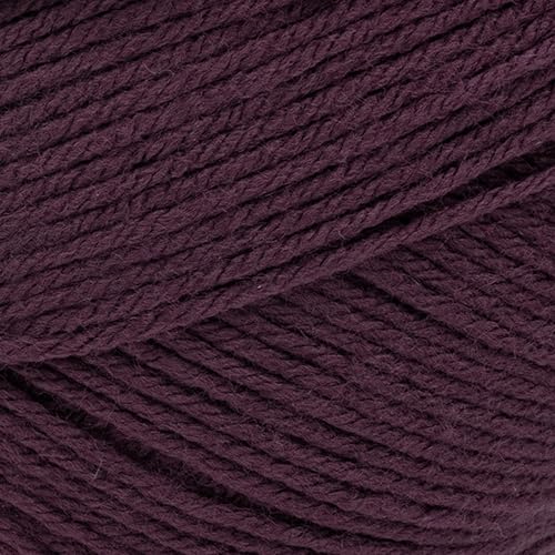 Image of Lion Brand Yarn, Pound of Love Crochet Yarn, Huckleberry, Purple, 2 Pack | Large Skein Everyday Basic 100% Acrylic Worsted Weight Knit Fiber for Baby Blankets, Classic Afghans, Sweaters, Scarf Sets