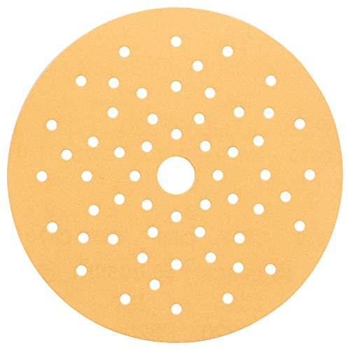Image of Bosch C470 Pack of 5 Sanding Discs -150 x 150 mm - Part No. 2608608X81, Beige, 2608608X83