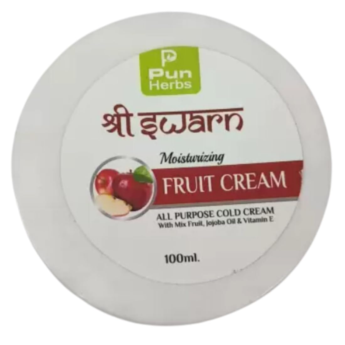 Pun Herbs Shree Swarn Moisturizing Fruit Cream, With Mix Fruit