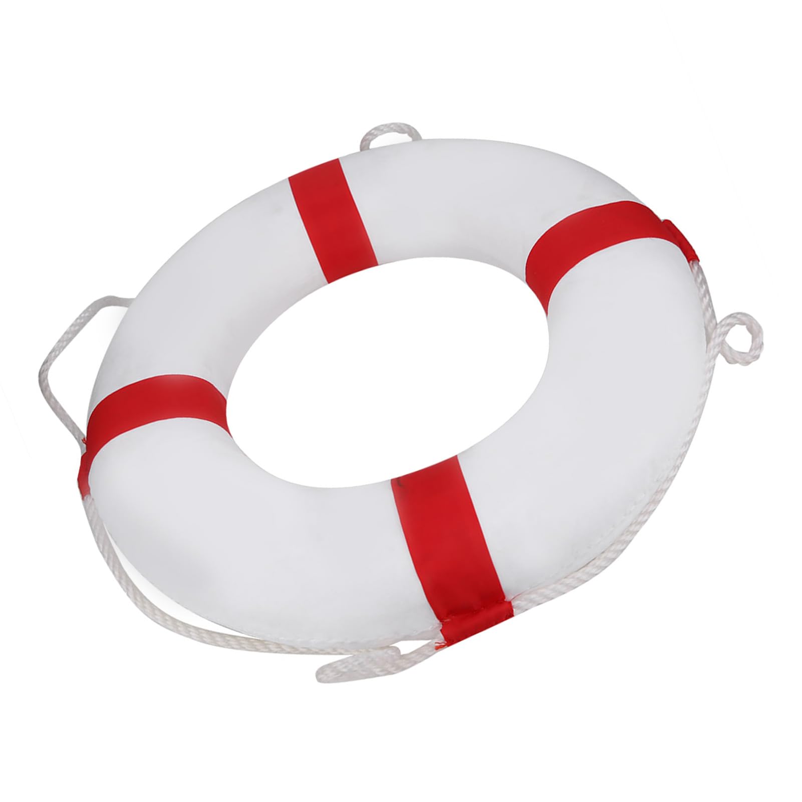 HEEPDD Rettungsring, Schwimmbeckenring aus Hochdichtem Schaumstoff mit Oxford-Stoffeinfassung und Nylonseil, Faltbares, Tragbares Design für die Verwendung durch