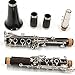 Professional Beginner PlayingClarinet Bb 17 Keys Student Musical Instrument Clarinet for Beginner