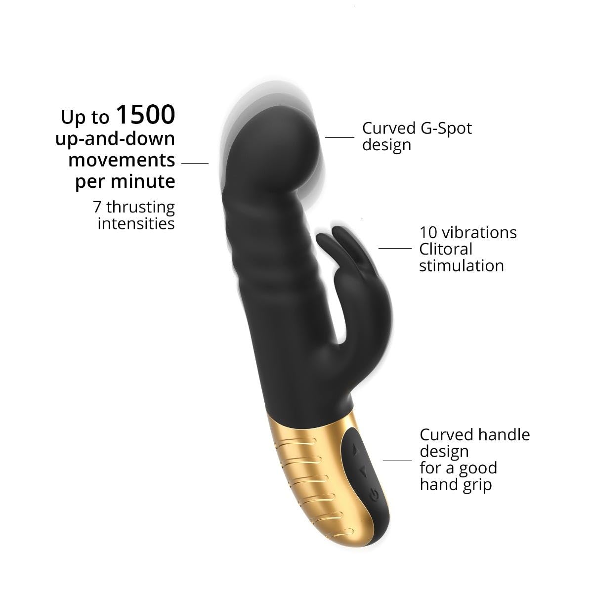 vibratore rabbit Dorcel G-Stormer