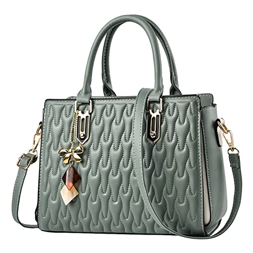 meiodtion Handtasche Damen Umhängetasche Klein Mittelgroß Modische Damen Umhängetasche faltbare Hand Reisetasche leichte Tasche mit großem Beuteltasche Damen Mini Tasche Damen